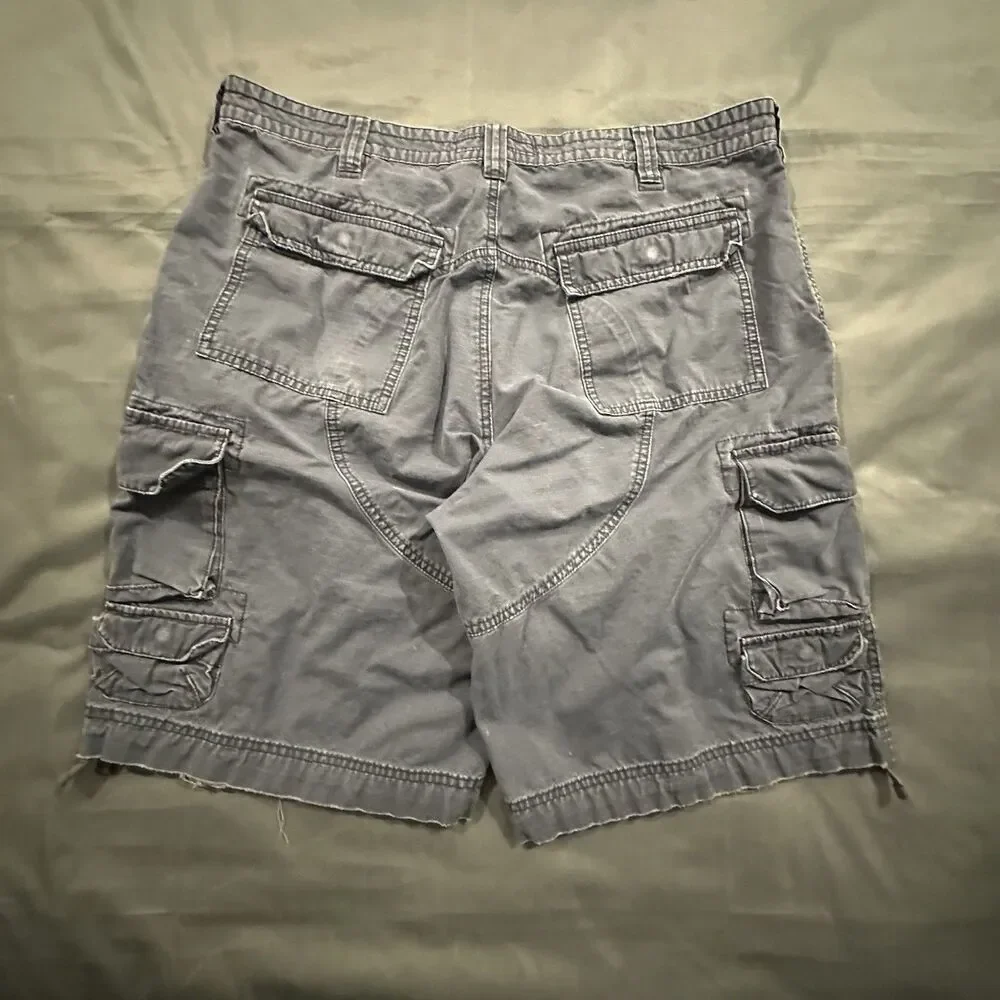 Vintage Mossimo Cargo Supply Shorts Men 40 Army Military Baggy Skate Grunge Y2K